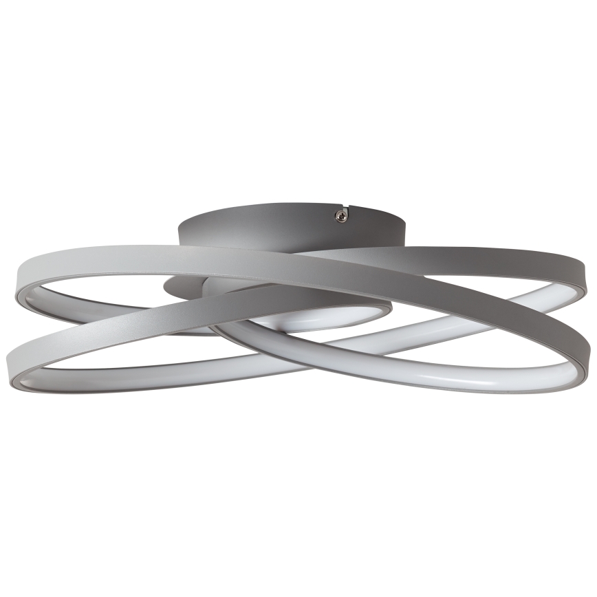 Brilliant - LED Плафониера LABYRINTH LED/40W/230V Ø 39,5 см сив