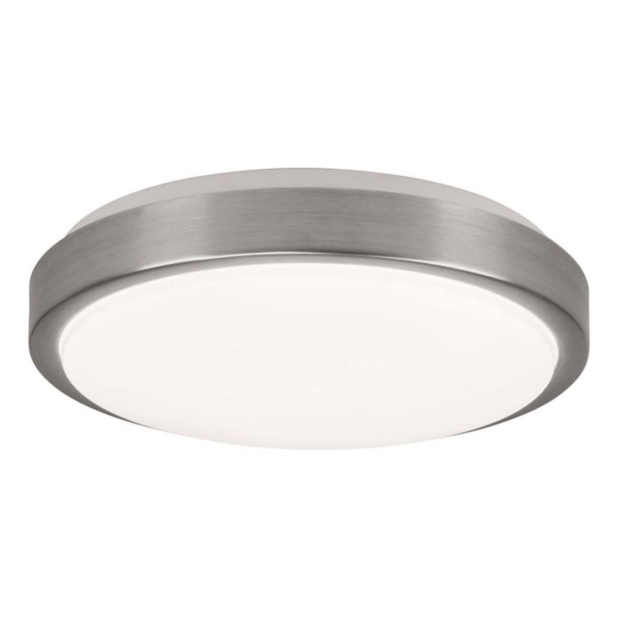 Brilliant - LED Плафониера LIVIUS LED/18W/230V Ø 28 см 3000K матов хром