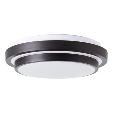 Brilliant - LED Плафониера MALMÖ LED/12W/230V 3000K Ø 34,5 см черен