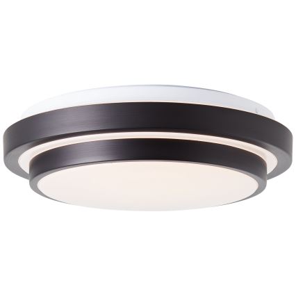Brilliant - LED Плафониера MALMÖ LED/12W/230V 3000K Ø 34,5 см черен