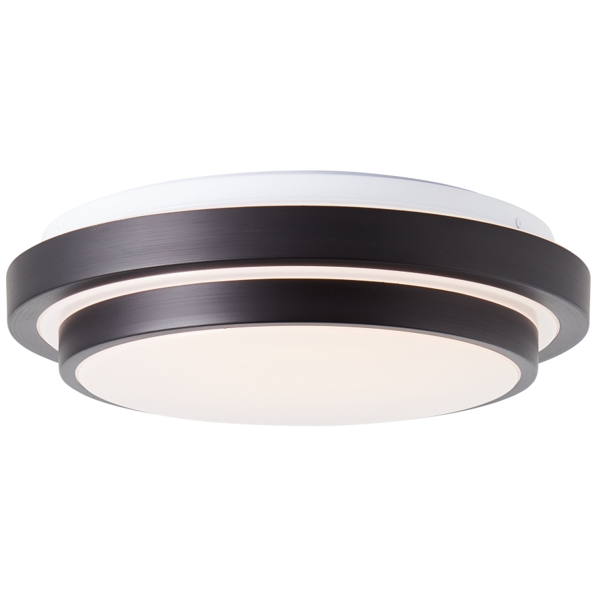 Brilliant - LED Плафониера MALMÖ LED/12W/230V 3000K Ø 34,5 см черен