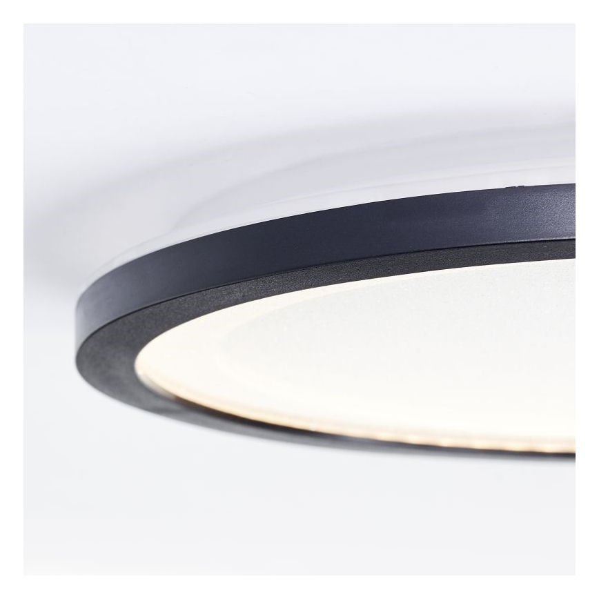 Brilliant - LED Плафониера MOSAKO LED/16W/230V 3000K Ø 25 см черен
