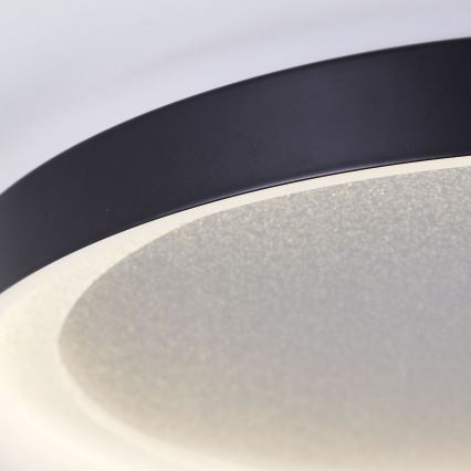 Brilliant - LED Плафониера QUITO LED/24W/230V 3000K Ø 33 см черен