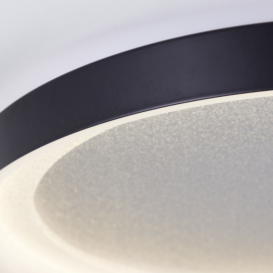 Brilliant - LED Плафониера QUITO LED/24W/230V 3000K Ø 33 см черен