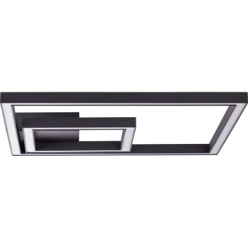 Brilliant - LED Плафониера QUON LED/24W/230V 3000K 40x40 см черен