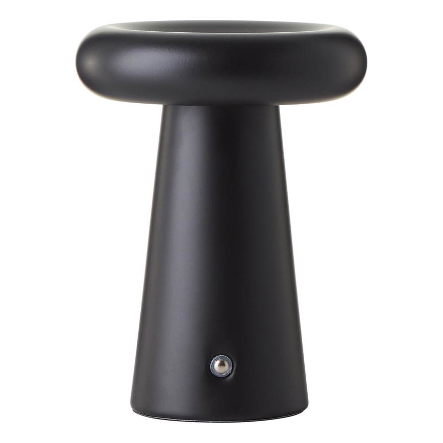 Brilliant - LED регулируема сензорна външна настолна лампа MUFFIN LED/3W/5V USB 2600 mAh IP44 черна