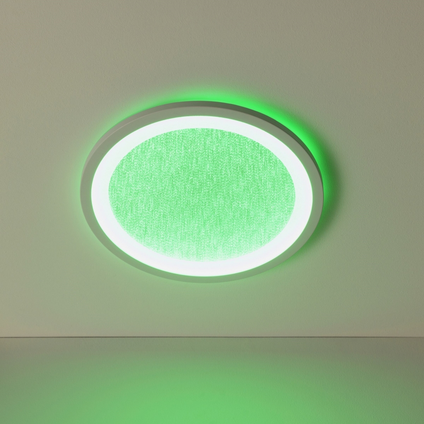Brilliant - LED RGBW Димируем плафон TANIDA LED/22W/230V 3000-6500K + дистанционно управление