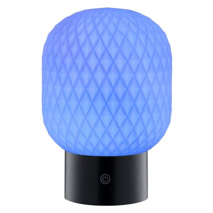Brilliant - LED RGBW, димируема, презареждаема сенсорна външна настолна лампа SARASTRO LED/3W/5V 2700K 1800 mAh IP44 бяла