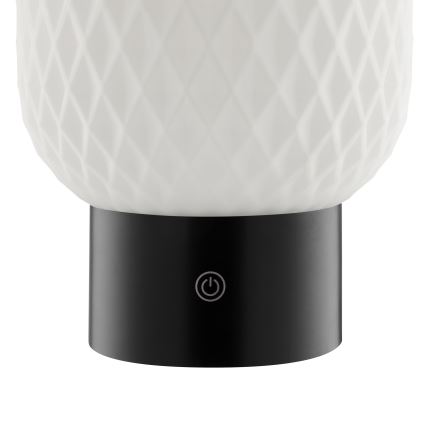 Brilliant - LED RGBW, димируема, презареждаема сенсорна външна настолна лампа SARASTRO LED/3W/5V 2700K 1800 mAh IP44 бяла
