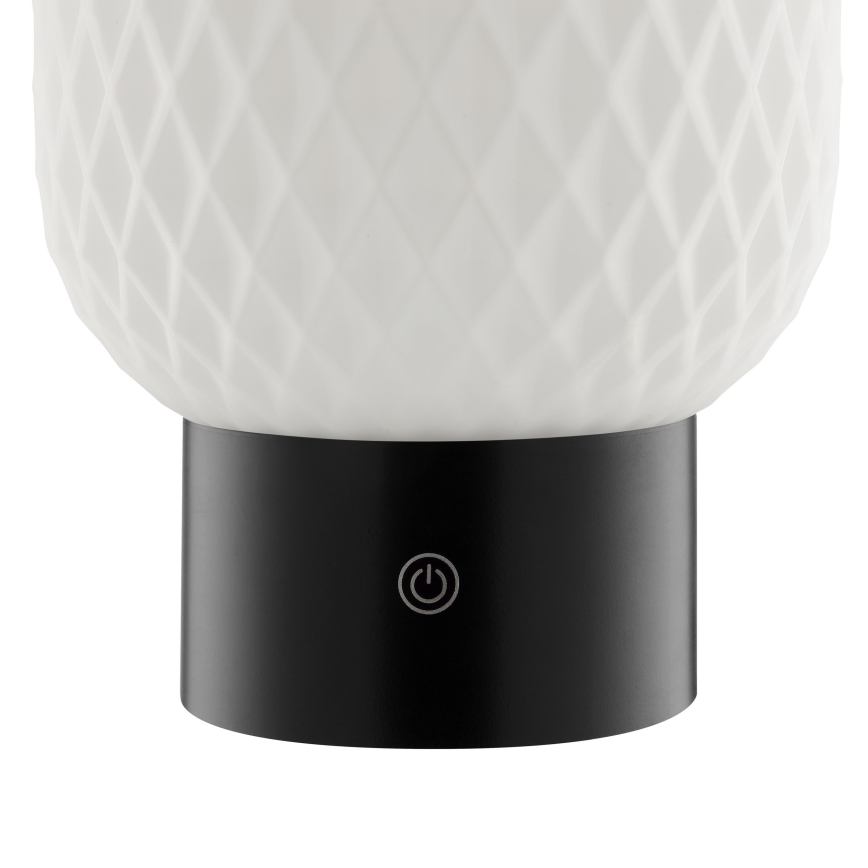 Brilliant - LED RGBW, димируема, презареждаема сенсорна външна настолна лампа SARASTRO LED/3W/5V 2700K 1800 mAh IP44 бяла
