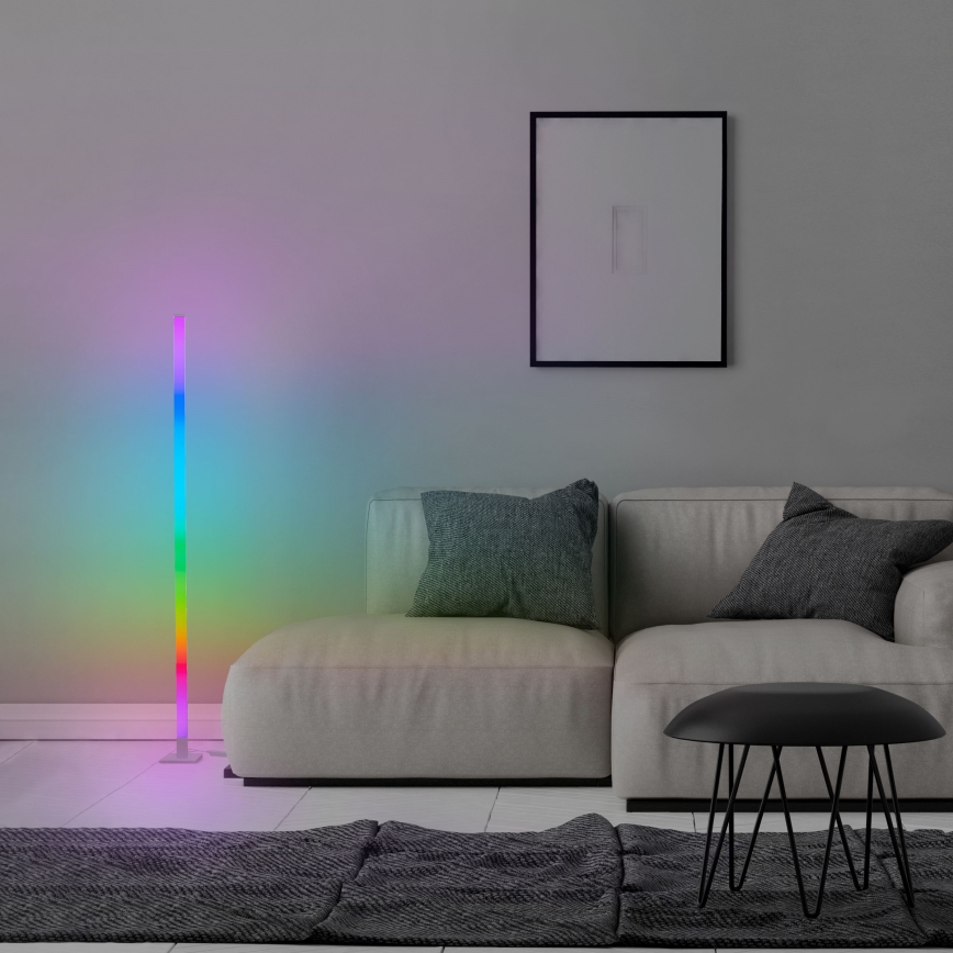 Brilliant - LED RGBW Димируем лампион NEELE LED/6,5W/230V бял + дистанционно управление