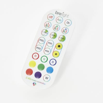 Brilliant - LED RGBW Димируем лампион NEELE LED/6,5W/230V бял + дистанционно управление