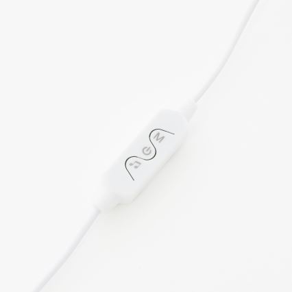Brilliant - LED RGBW Димируем лампион NEELE LED/6,5W/230V бял + дистанционно управление