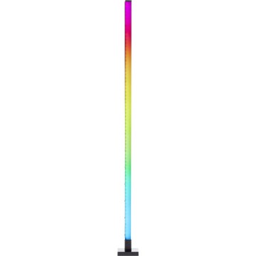 Brilliant - LED RGBW Димируем лампион NEELE LED/6,5W/230V черен + дистанционно управление