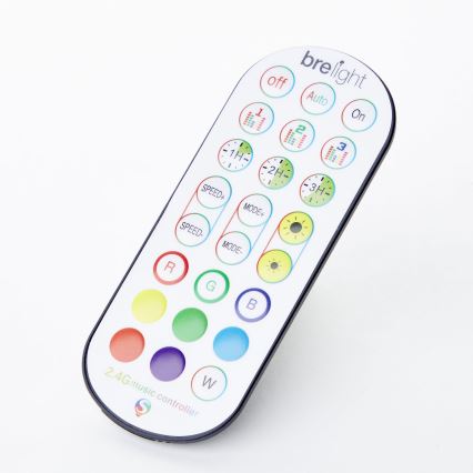 Brilliant - LED RGBW Димируем лампион NEELE LED/6,5W/230V черен + дистанционно управление