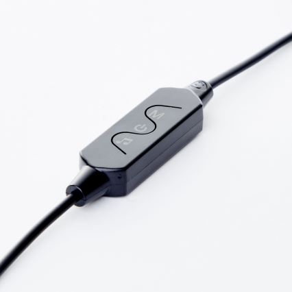 Brilliant - LED RGBW Димируем лампион NEELE LED/6,5W/230V черен + дистанционно управление