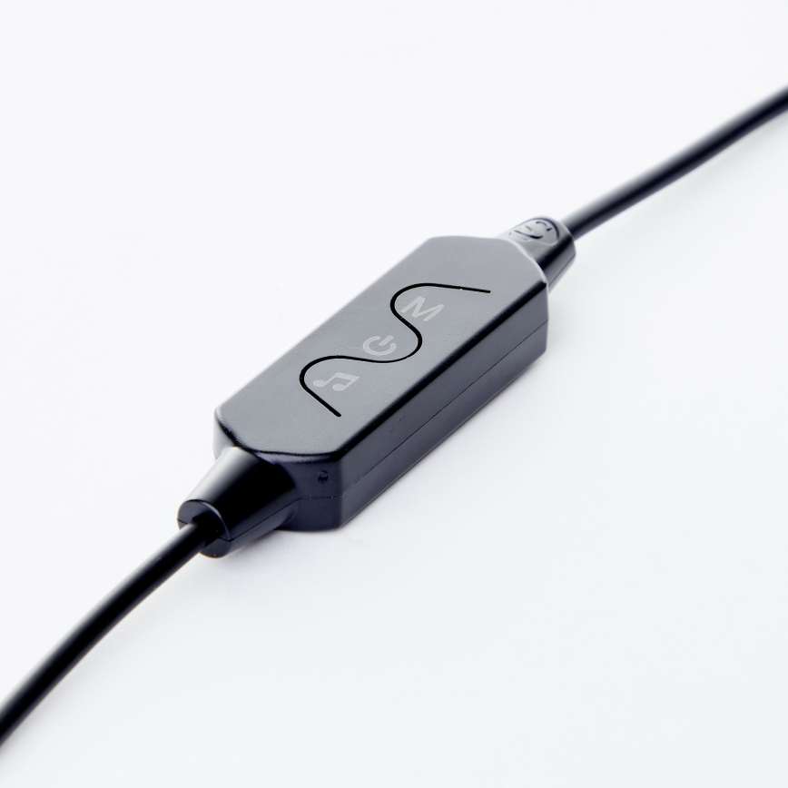 Brilliant - LED RGBW Димируем лампион NEELE LED/6,5W/230V черен + дистанционно управление