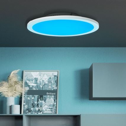 Brilliant - LED RGBW Димируем плафон ABIE LED/24W/230V 2700-6500K + дистанционно управление