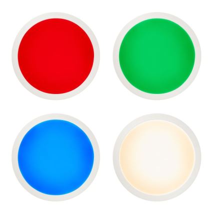 Brilliant - LED RGBW Димируем плафон ABIE LED/24W/230V 2700-6500K + дистанционно управление