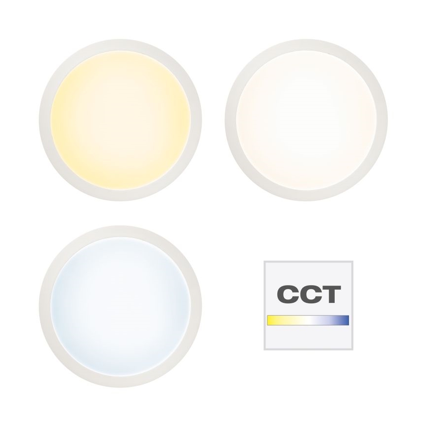 Brilliant - LED RGBW Димируем плафон ABIE LED/24W/230V 2700-6500K + дистанционно управление