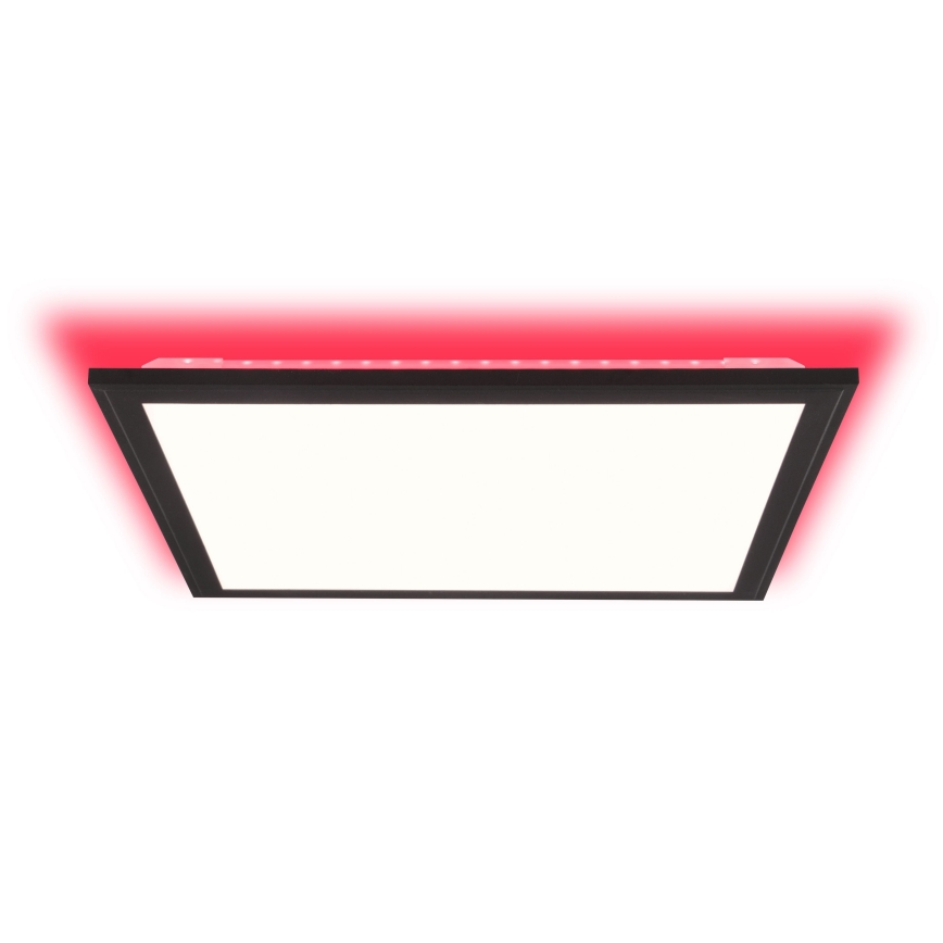 Brilliant - LED RGBW Димируем плафон ALLIE LED/24W/230V 2700-6500K черен + дистанционно управление