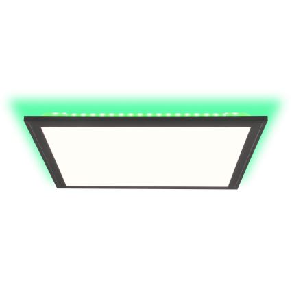 Brilliant - LED RGBW Димируем плафон ALLIE LED/24W/230V 2700-6500K черен + дистанционно управление