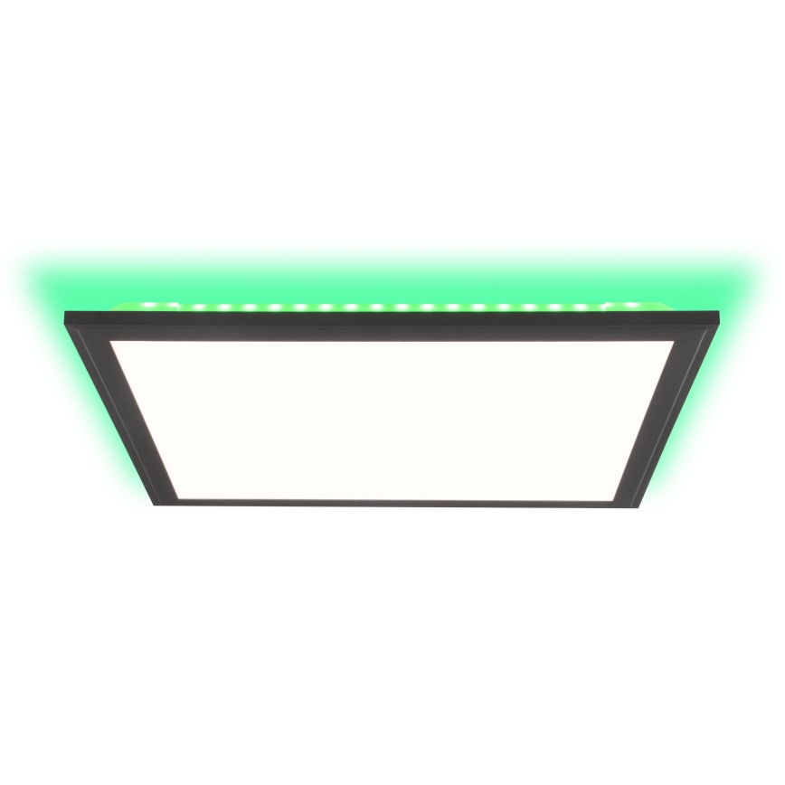 Brilliant - LED RGBW Димируем плафон ALLIE LED/24W/230V 2700-6500K черен + дистанционно управление
