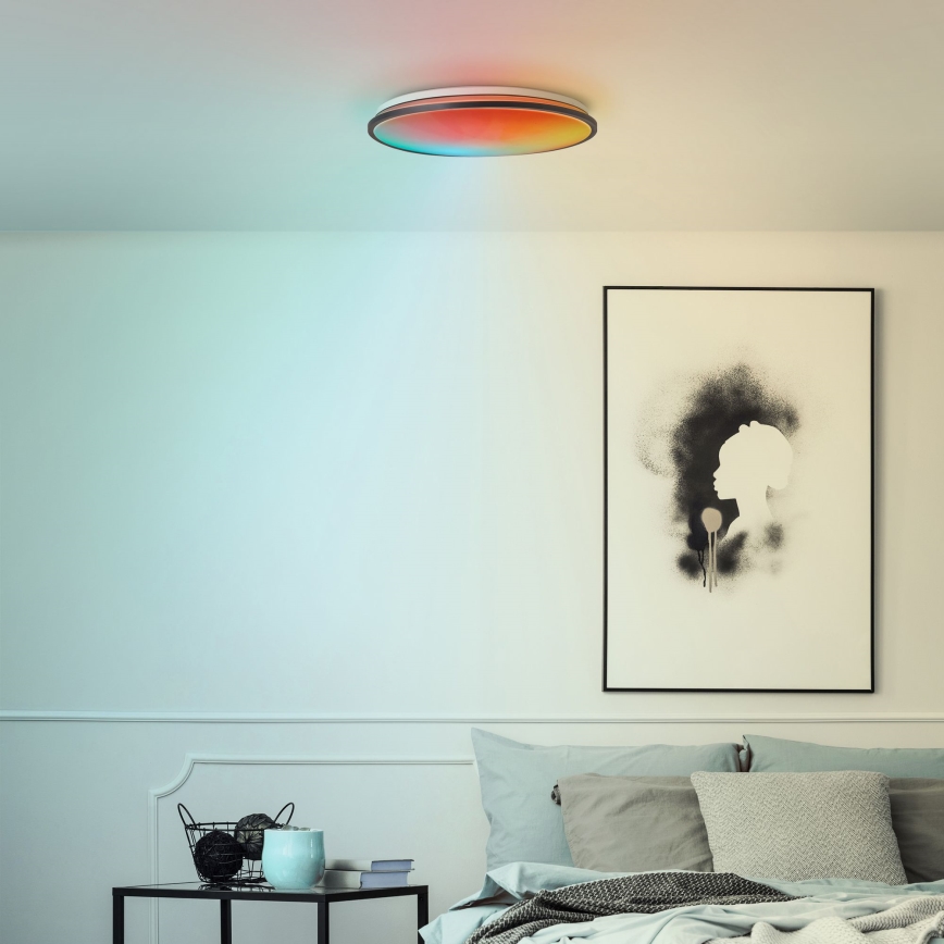 Brilliant - LED RGBW Димируем плафон HEIDA LED/30W/230V 3000-6500K + дистанционно управление