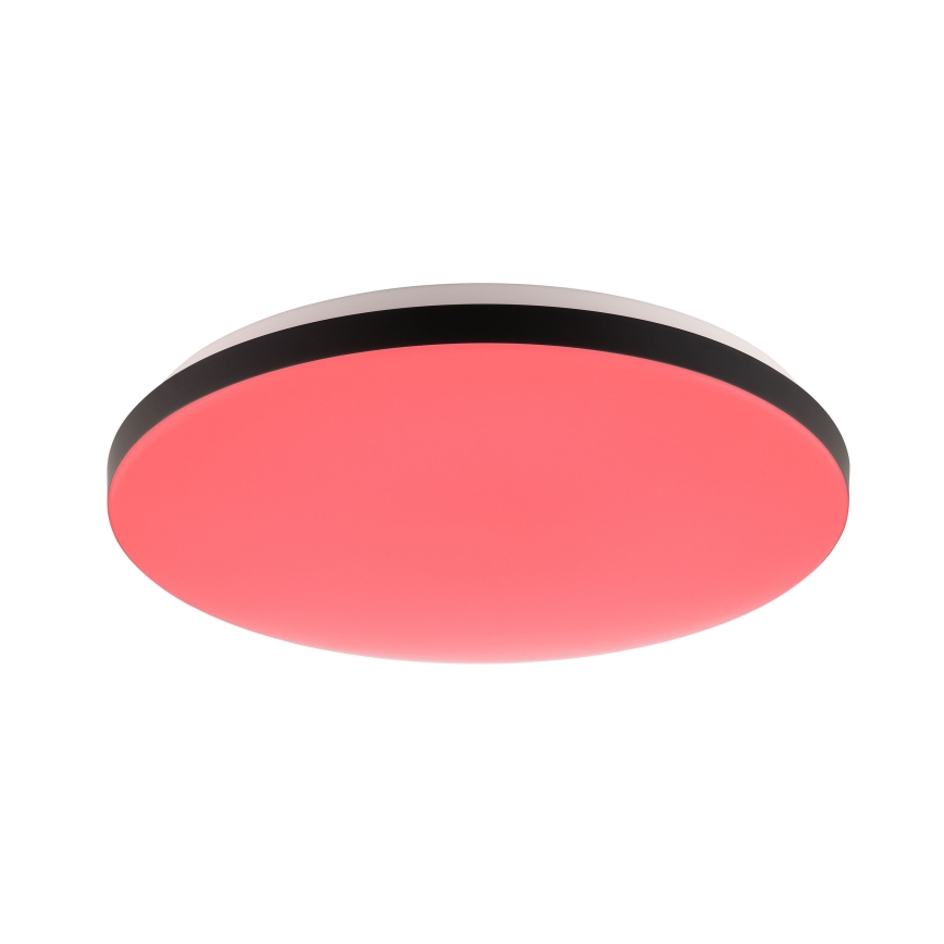 Brilliant - LED RGBW Димируем плафон LIVIO LED/20W/230V 3000-6500K Ø 49 см черен + дистанционно управление