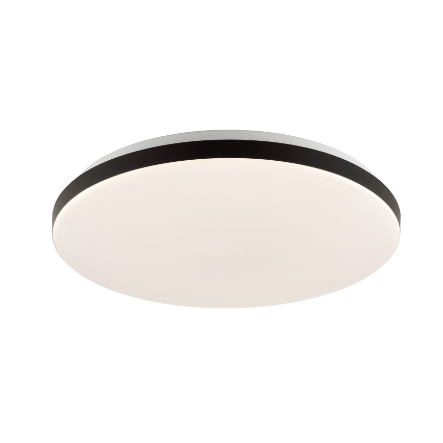 Brilliant - LED RGBW Димируем плафон LIVIO LED/20W/230V 3000-6500K Ø 49 см черен + дистанционно управление