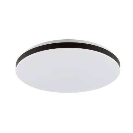 Brilliant - LED RGBW Димируем плафон LIVIO LED/20W/230V 3000-6500K Ø 49 см черен + дистанционно управление