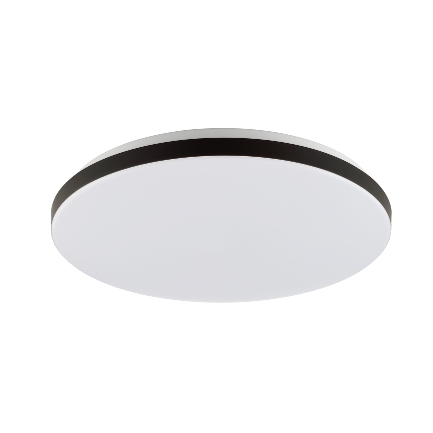 Brilliant - LED RGBW Димируем плафон LIVIO LED/20W/230V 3000-6500K Ø 49 см черен + дистанционно управление