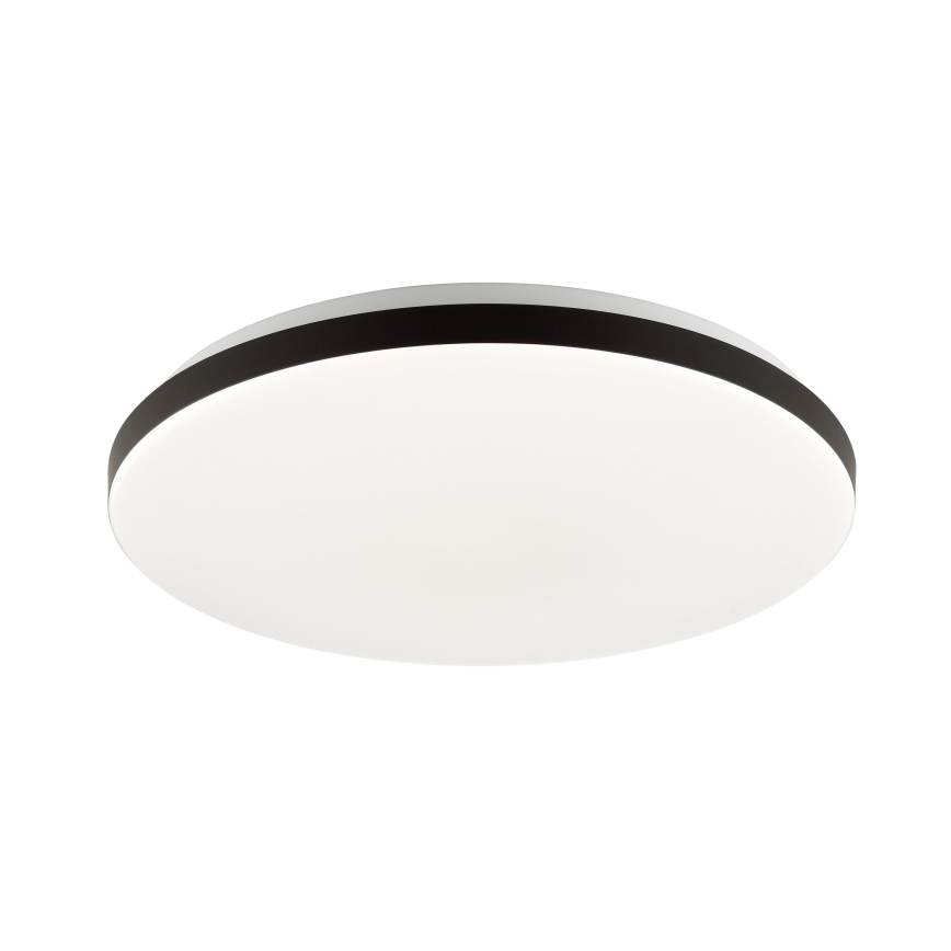 Brilliant - LED RGBW Димируем плафон LIVIO LED/20W/230V 3000-6500K Ø 49 см черен + дистанционно управление