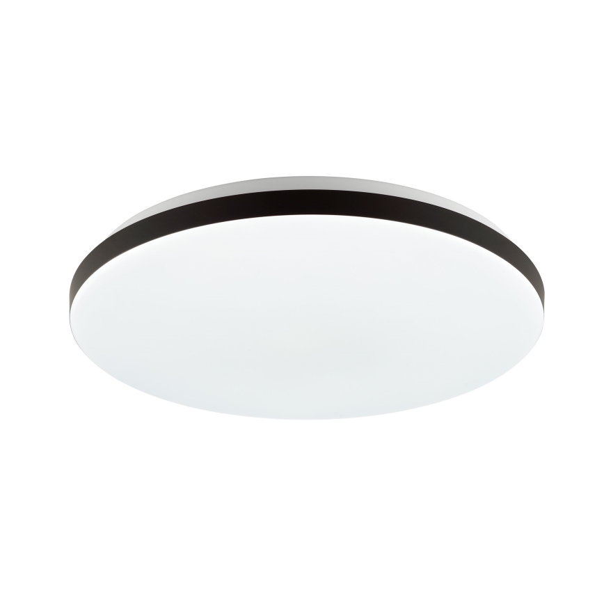 Brilliant - LED RGBW Димируем плафон LIVIO LED/20W/230V 3000-6500K Ø 49 см черен + дистанционно управление