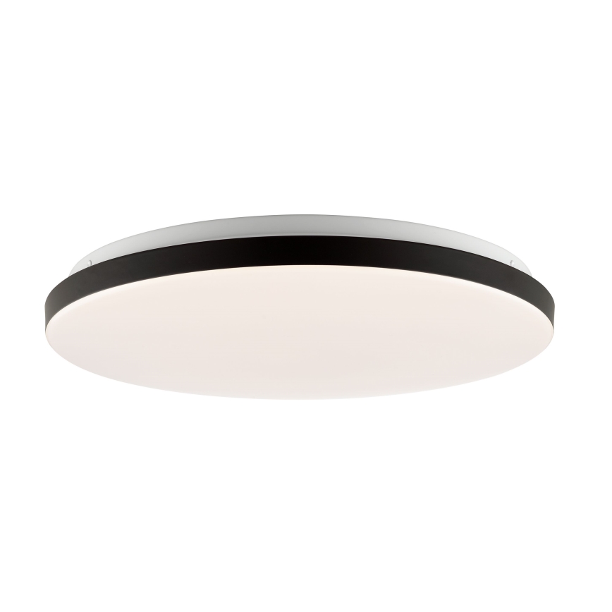 Brilliant - LED RGBW Димируем плафон LIVIO LED/20W/230V 3000-6500K Ø 49 см черен + дистанционно управление