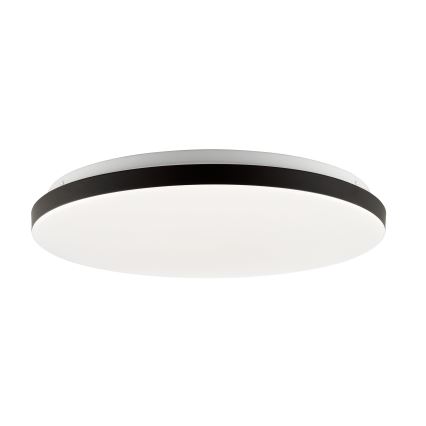Brilliant - LED RGBW Димируем плафон LIVIO LED/20W/230V 3000-6500K Ø 49 см черен + дистанционно управление