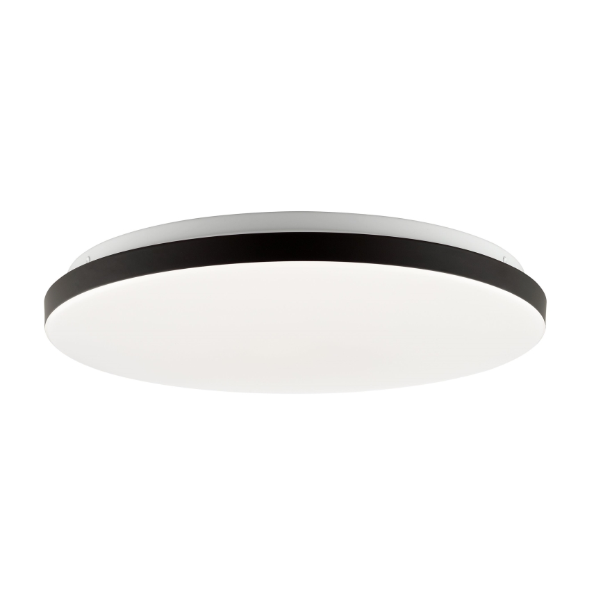 Brilliant - LED RGBW Димируем плафон LIVIO LED/20W/230V 3000-6500K Ø 49 см черен + дистанционно управление