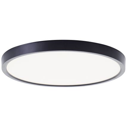 Brilliant - LED RGBW Димируем плафон LOTTI LED/16W/230V 3000K Ø 30 см черен Wi-Fi Tuya + дистанционно управление