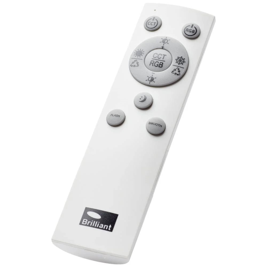 Brilliant - LED RGBW Димируем плафон MIDWAY LED/14W/230V 3100-6500K Wi-Fi Tuya + дистанционно управление