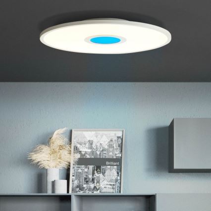 Brilliant - LED RGBW Димируем плафон ODELLA LED/24W/230V 2700-6500K + дистанционно управление