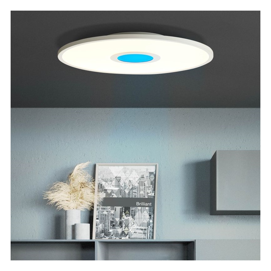 Brilliant - LED RGBW Димируем плафон ODELLA LED/24W/230V 2700-6500K + дистанционно управление
