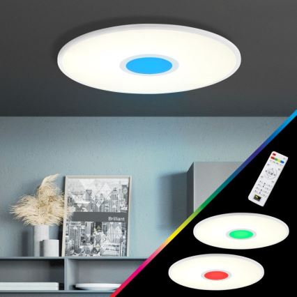 Brilliant - LED RGBW Димируем плафон ODELLA LED/24W/230V 2700-6500K + дистанционно управление