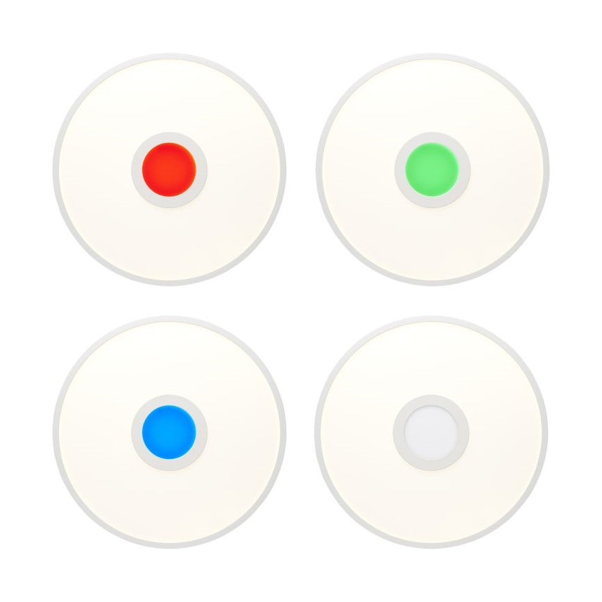 Brilliant - LED RGBW Димируем плафон ODELLA LED/24W/230V 2700-6500K + дистанционно управление
