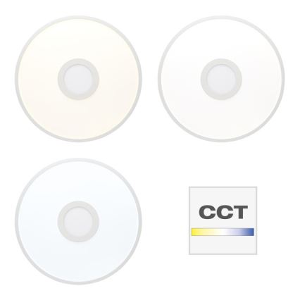 Brilliant - LED RGBW Димируем плафон ODELLA LED/24W/230V 2700-6500K + дистанционно управление