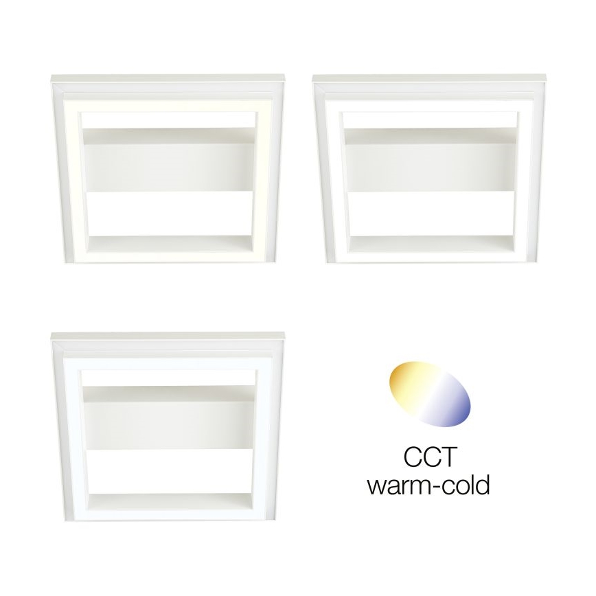 Brilliant - LED RGBW Димируем плафон PALLAS LED/18W/230V 2700-6500K + дистанционно управление