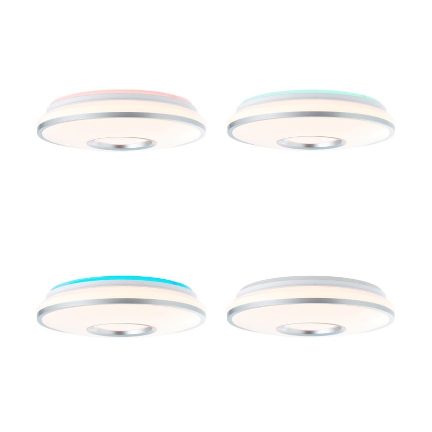 Brilliant - LED RGBW Димируем плафон VISITATION LED/24W/230V 3000-6500K + дистанционно управление