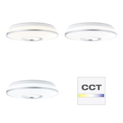 Brilliant - LED RGBW Димируем плафон VISITATION LED/24W/230V 3000-6500K + дистанционно управление
