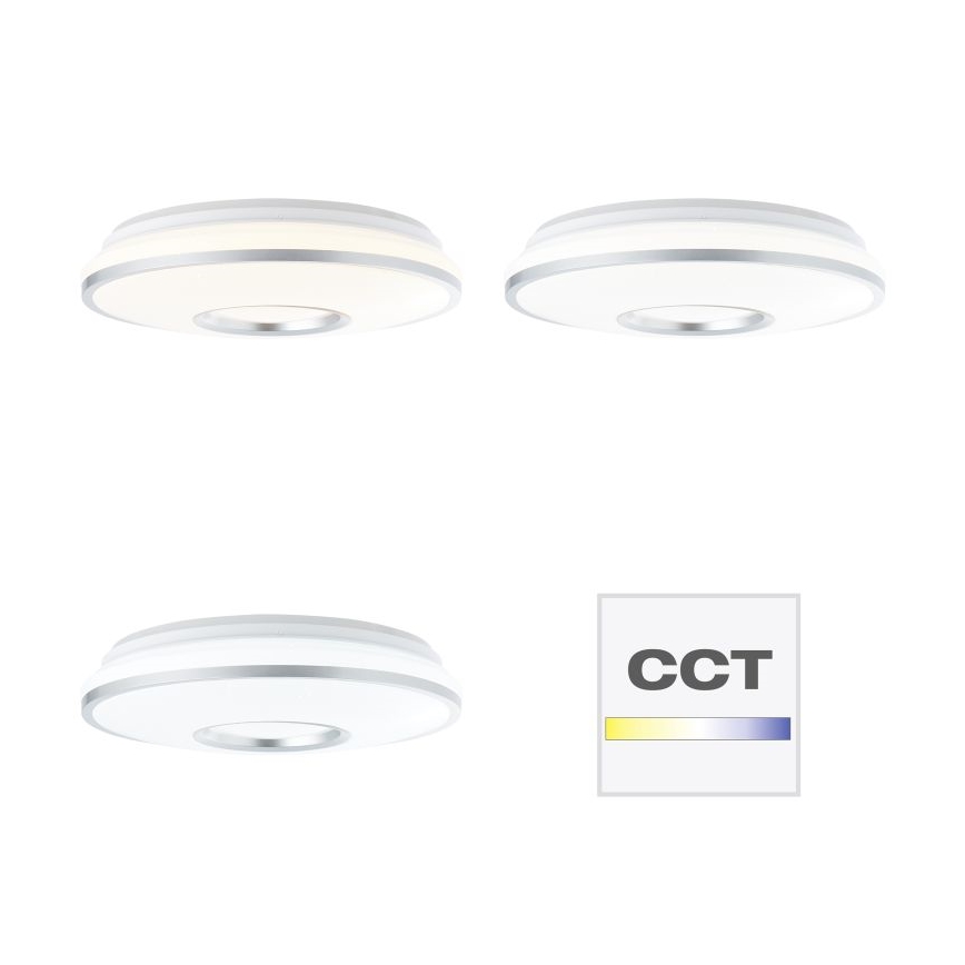 Brilliant - LED RGBW Димируем плафон VISITATION LED/24W/230V 3000-6500K + дистанционно управление