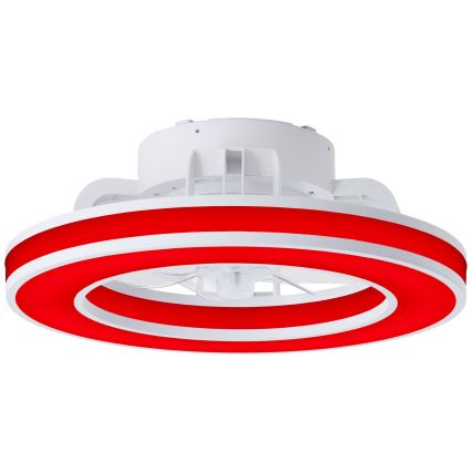Brilliant - LED RGBW Димируем вентилатор за таван MONDELLO LED/26W/230V 2700-6500K Ø 41,5 см бял + дистанционно управление