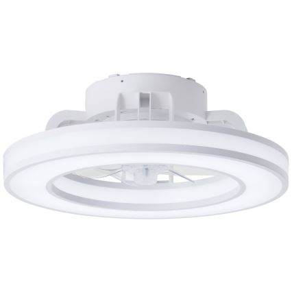 Brilliant - LED RGBW Димируем вентилатор за таван MONDELLO LED/26W/230V 2700-6500K Ø 41,5 см бял + дистанционно управление